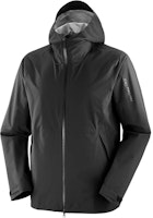 Salomon Outerpath 2.5L Waterproof Breathable Zipper Jacket Black LC2211400 Salomon Outerpath 2.5L Waterproof Breathable Zipper Jacket Black LC2211400