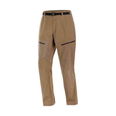 Salomon Outerpath Utility Pants Water-Resistant Hiking Cargo Brown C22123