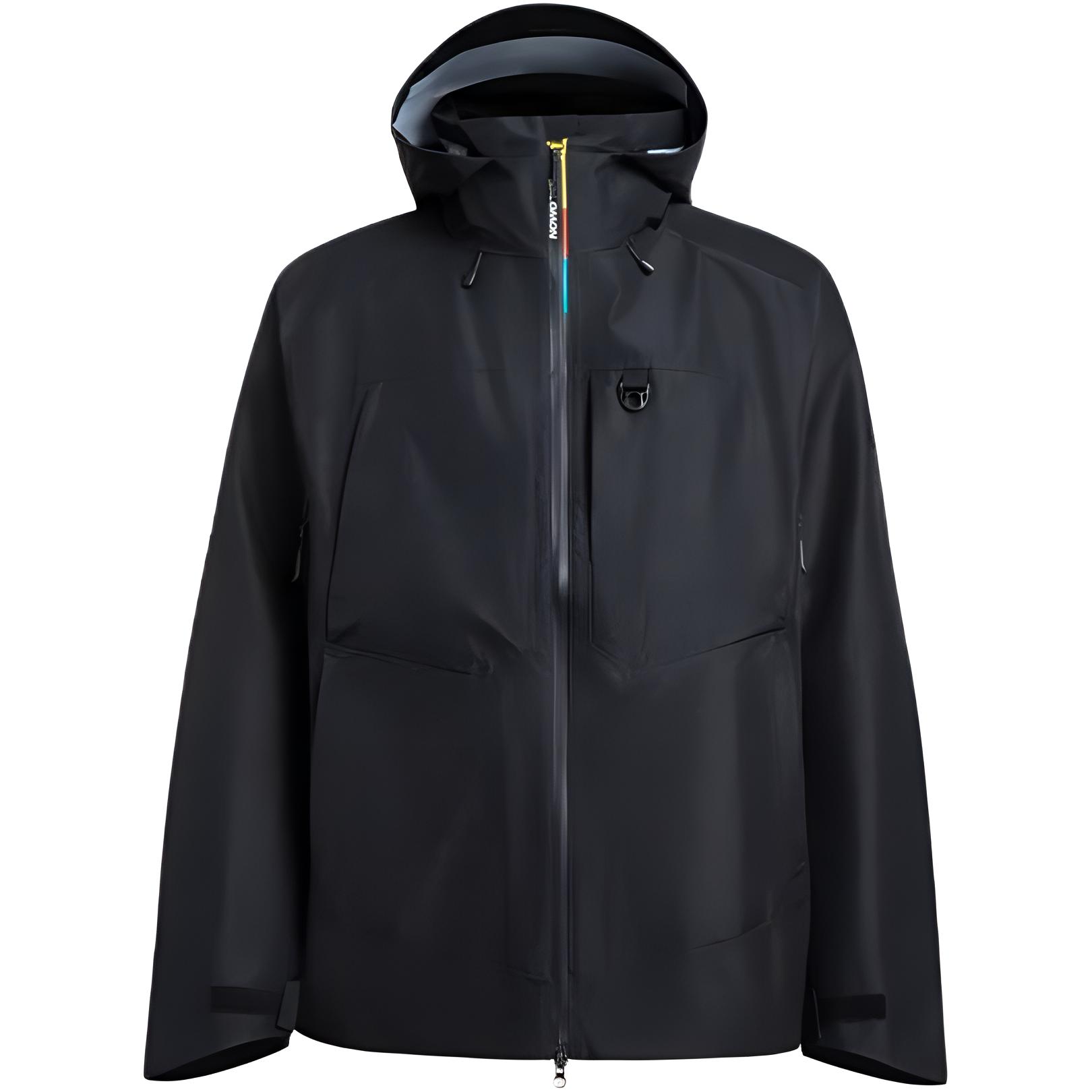 Salomon Outlife Race Flag Waterproof Hooded Jacket Black Outdoor Series LC2541600