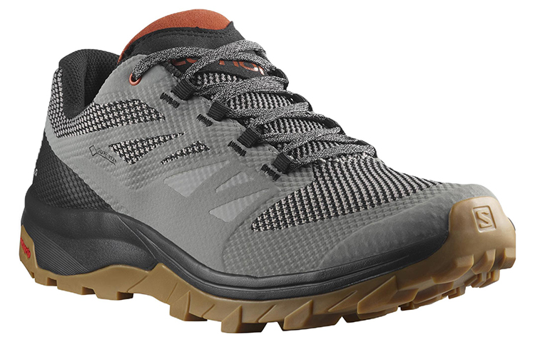 Lookbook サロモン OUTLINE GTX グレー 413844