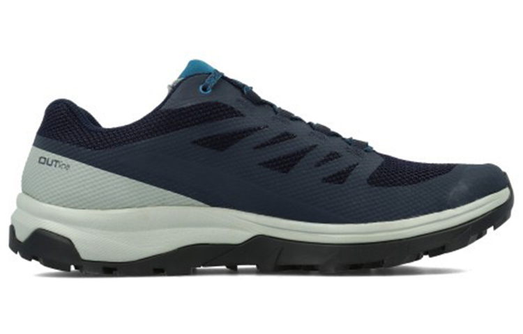 Order Salomon Outline Gore-Tex 'Navy' Sepatu Hiking Tahan Air 407970