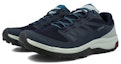 Lookbook Salomon Outline Gore-Tex 'Navy' Sepatu Hiking Tahan Air 407970
