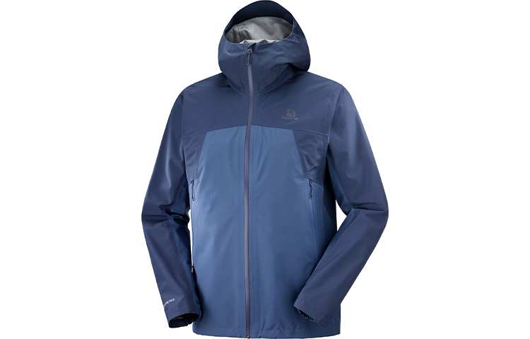 Salomon Outline GTX® 25L Lightweight Waterproof Jacket Deep Navy Blue C17029