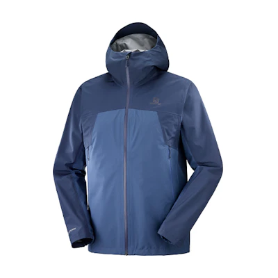 Salomon Outline GTX® 25L Lightweight Waterproof Jacket Deep Navy Blue C17029