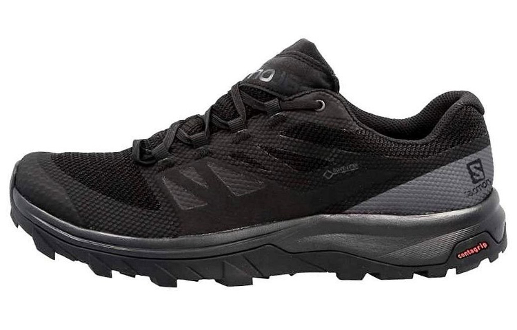 Buy Salomon Outline Gtx 舒適耐磨功能鞋 男女同款 黑色