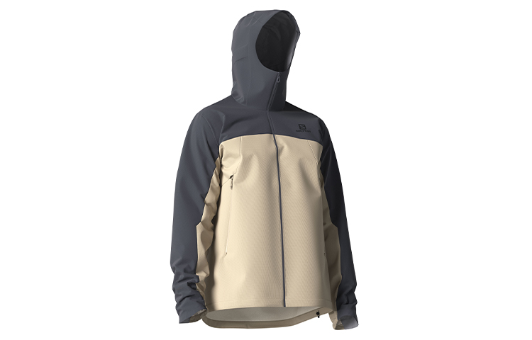 Salomon Outline GTX® Waterproof Lightweight Jacket Men - Grey/Ebony C17028