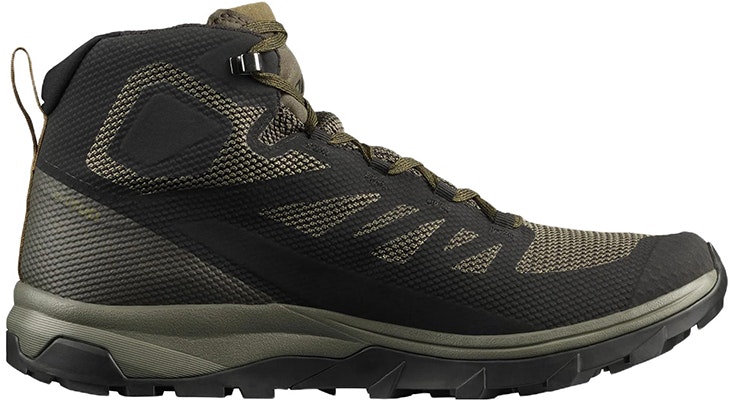 Salomon Outline Mid Gore-Tex 舒適耐磨戶外鞋 黑綠 Order Salomon Outline Mid Gore-Tex 舒適耐磨戶外鞋 黑綠