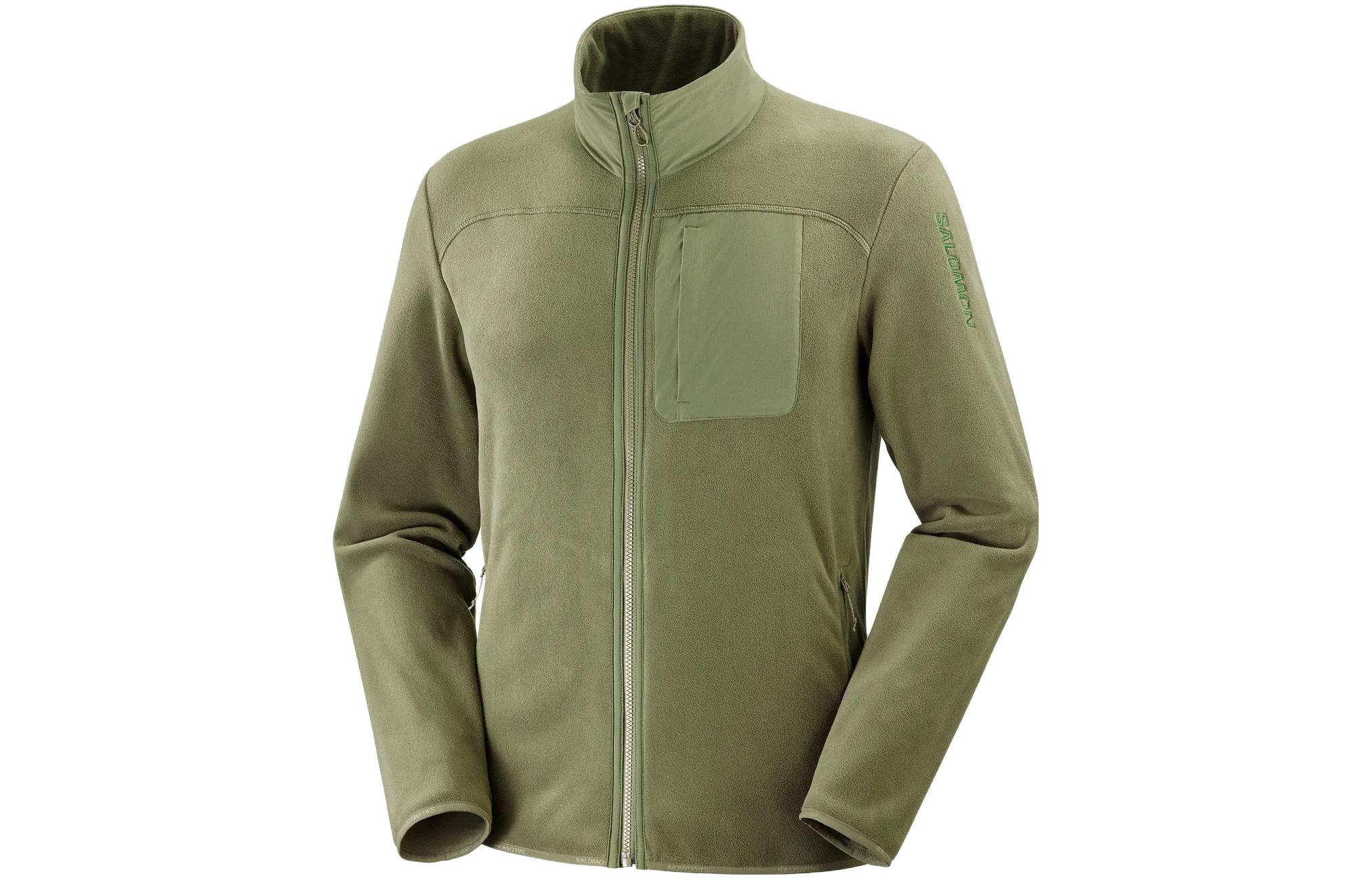 Salomon Outline Polartec Zip-Up Jacket - Stylish, Comfortable & Casual LC2030800