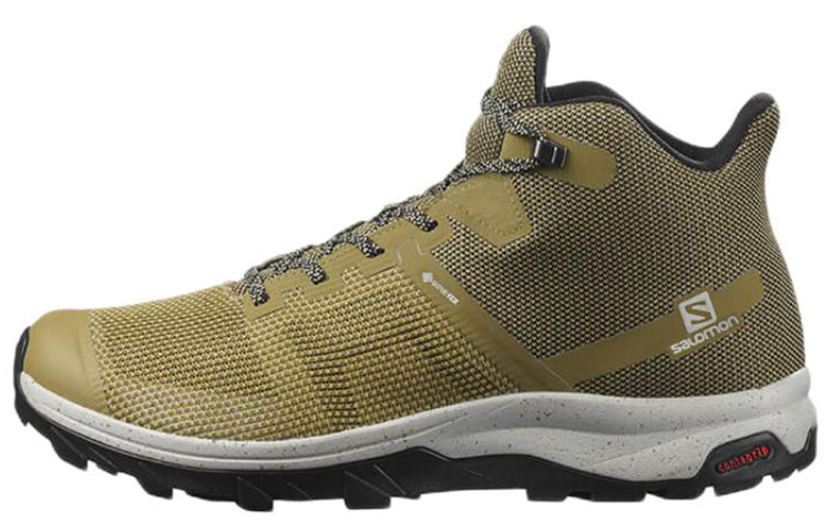 Salomon Outline Prism Mid GTX 'Black Yellow'