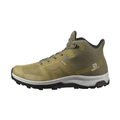 Salomon Outline Prism Mid GTX 'Black Yellow'