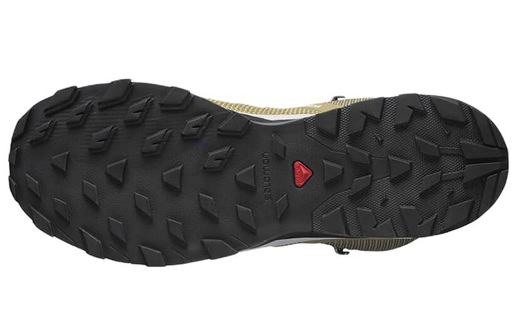 Salomon Outline Prism Mid GTX 'Black Yellow' 圖 4