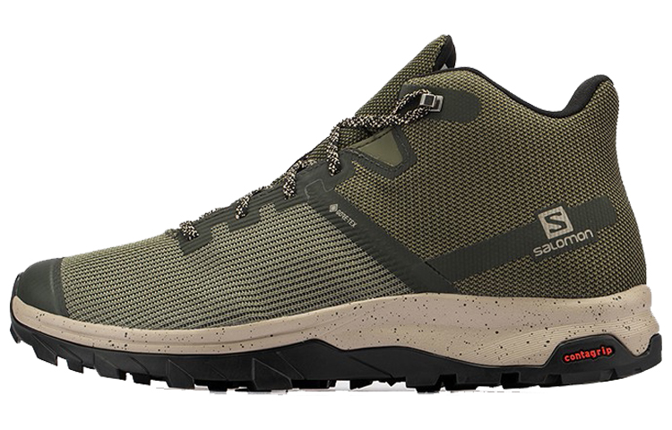 Salomon Outline Prism Mid GTX 'Deep Olive Green'