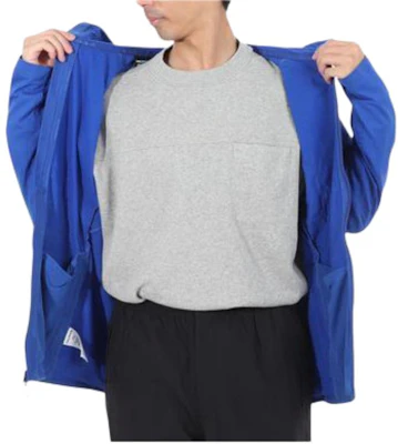 Salomon Outline Solid Color Zip-Up Jacket Blue LC2151800 Shop Salomon Outline Solid Color Zip-Up Jacket Blue LC2151800