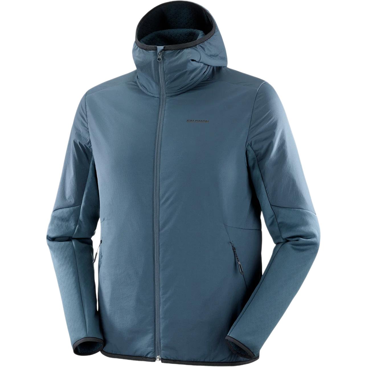 Salomon Outline Warm Hybrid Jacket Midnight Navy - Moisture-Wicking & Breathable LC2328000