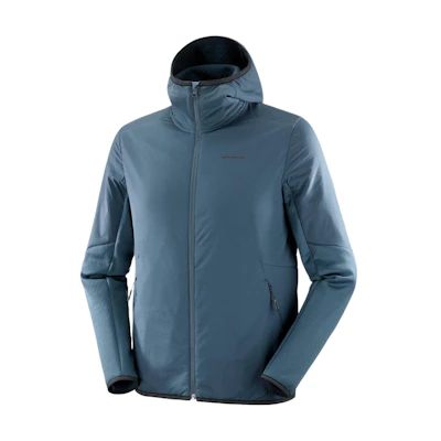 Salomon Outline Warm Hybrid Jacket Midnight Navy - Moisture-Wicking & Breathable LC2328000