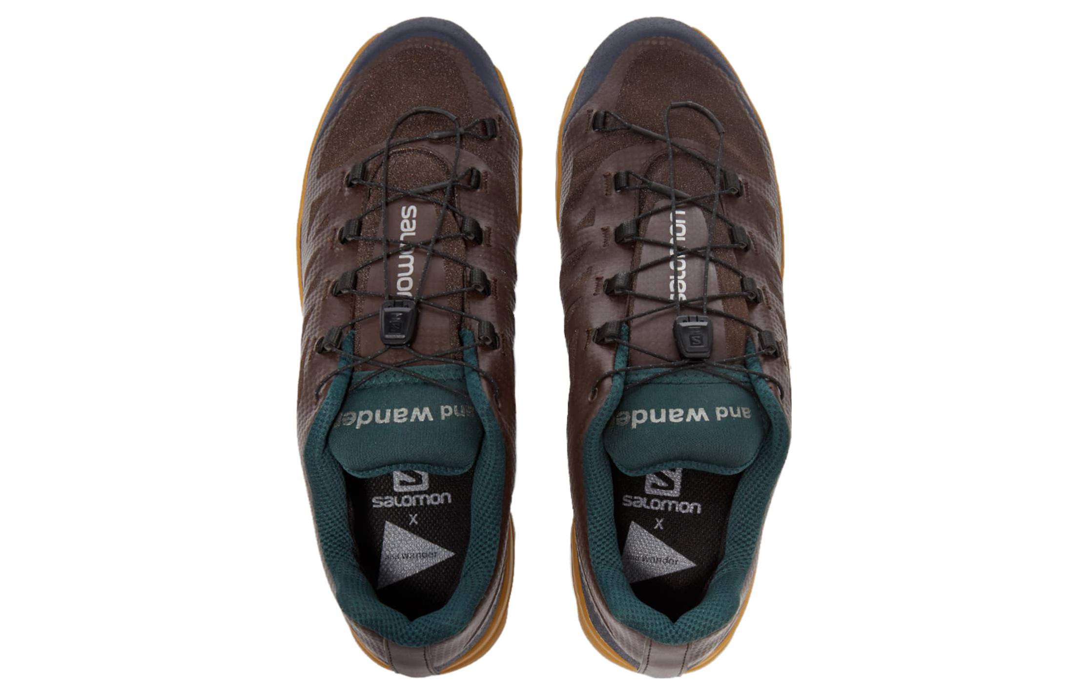 Lookbook Salomon Outpath GTX x and wander 'Coklat' 5741278431050