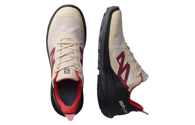 Lookbook Salomon Outpulse GTX '沙色罂粟红' 415881