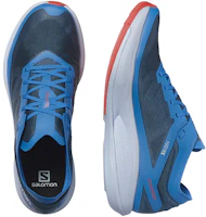 Shop Salomon Phantasm 低幫耐磨跑步鞋 藍灰