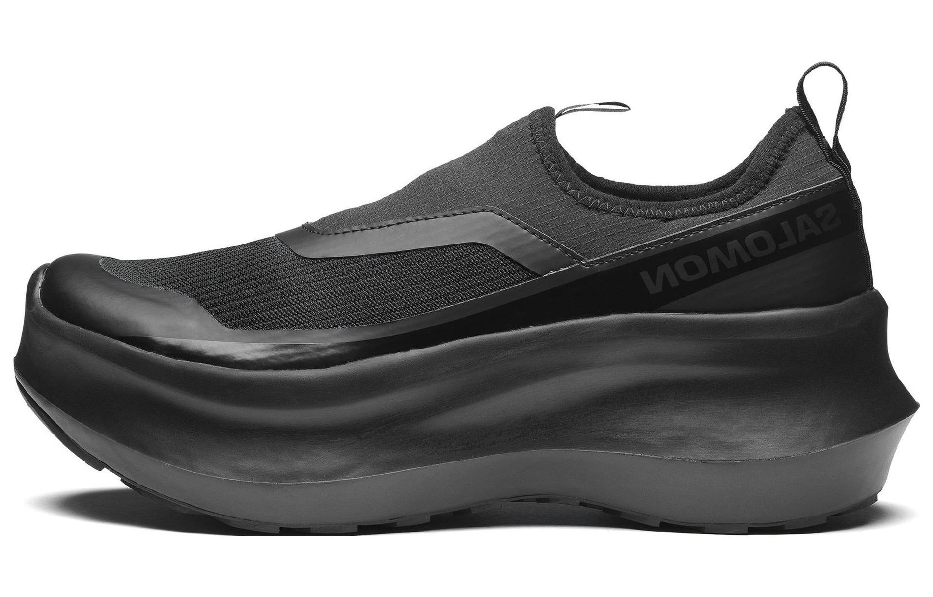 Buy 萨洛蒙 黑色无带平台鞋 Comme des Garcons L47515400/475154