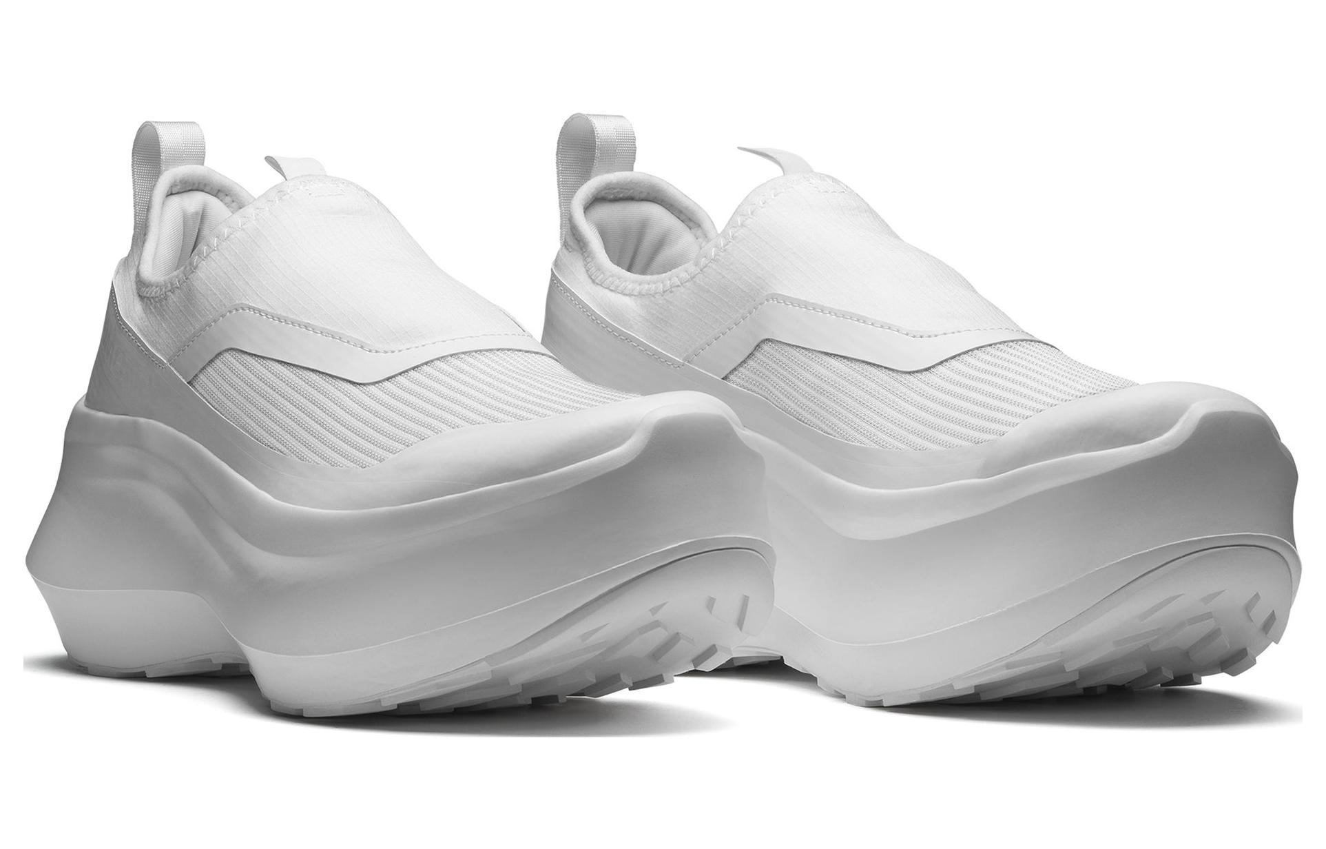 SALOMON COMME DES GARCONS スリッポン プラットフォーム コム デ ギャルソンxサロモンのスリップオンプラットフォームが