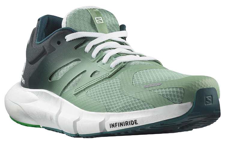 Lookbook サロモン PREDICT 2 ブラック/グリーン グラデーション 416224