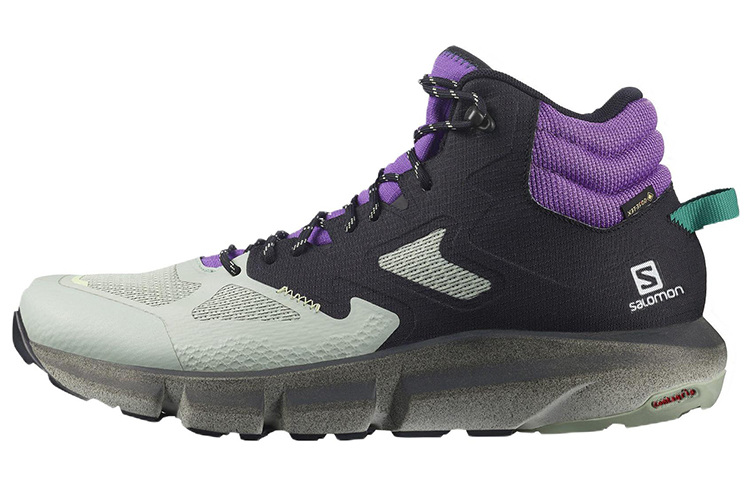 Salomon Predict Hike Mid Gore-Tex 'Grey Black Purple' 414610