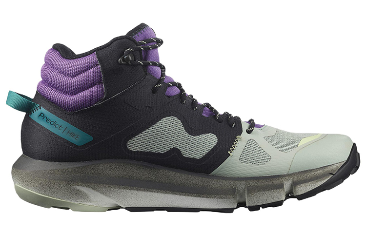 Salomon Predict Hike Mid GTX 'Grey Black Purple' 圖 2
