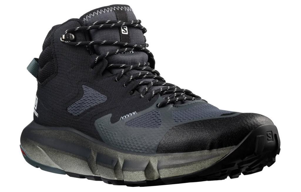 Lookbook 萨洛蒙Predict Hike Mid GTX‘银黑’ 414609