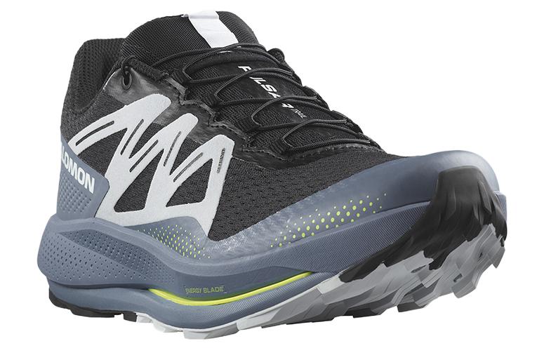 Lookbook SALOMON薩洛蒙 Trail Running 防滑耐磨輕便 低筒 跑步鞋 黑灰