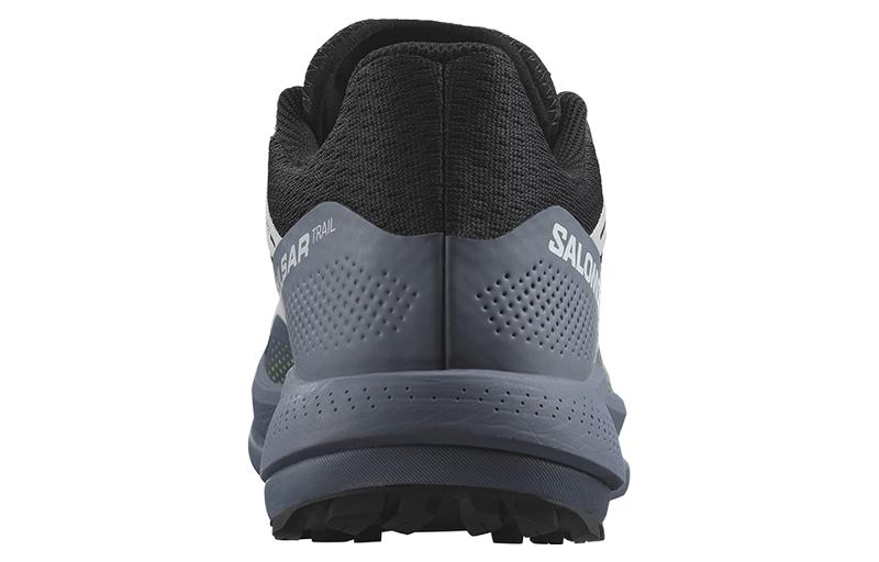 Shop SALOMON薩洛蒙 Trail Running 防滑耐磨輕便 低筒 跑步鞋 黑灰