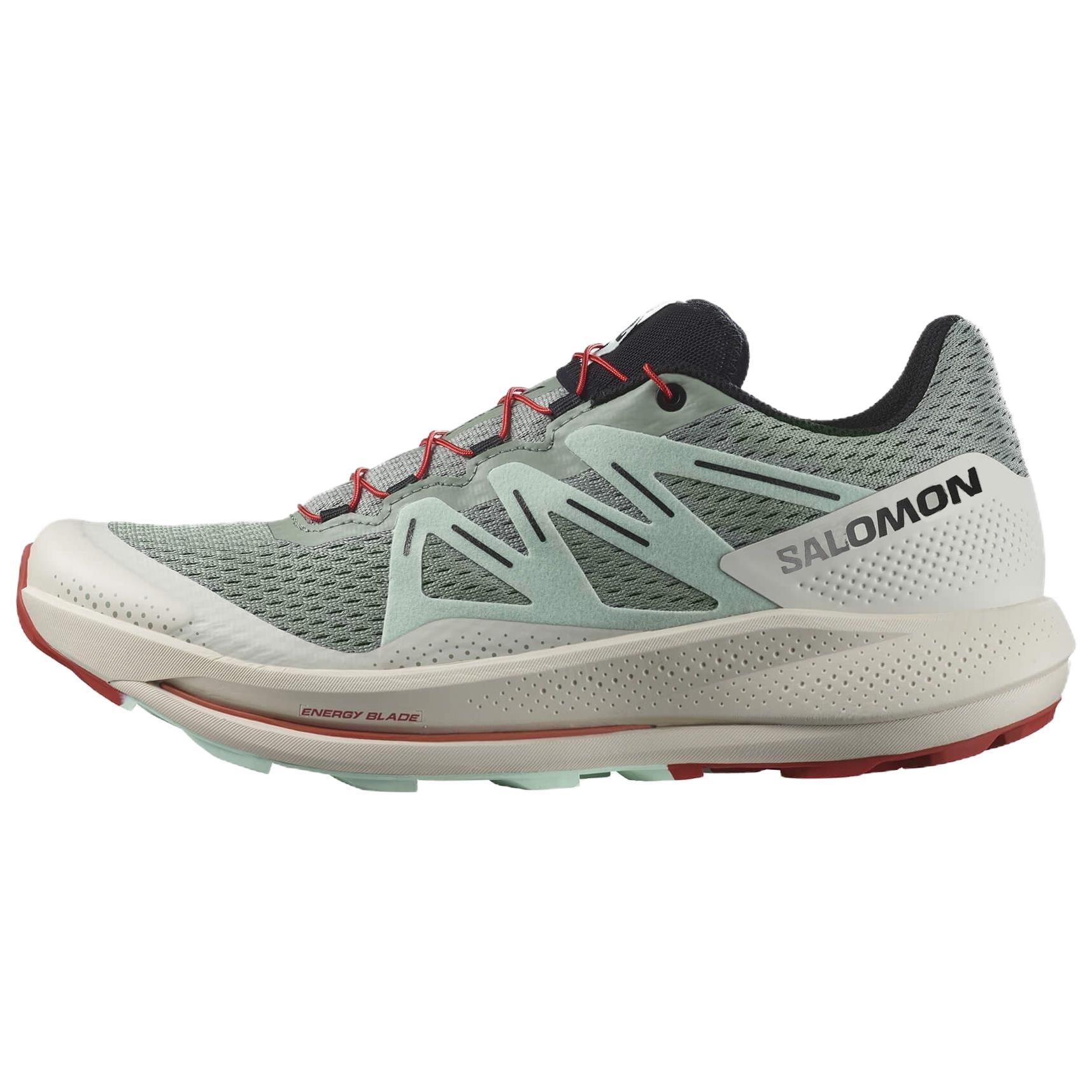 Salomon Pulsar Trail Green Low-Top Trail Running Shoes - Comfort & Grip L47210300