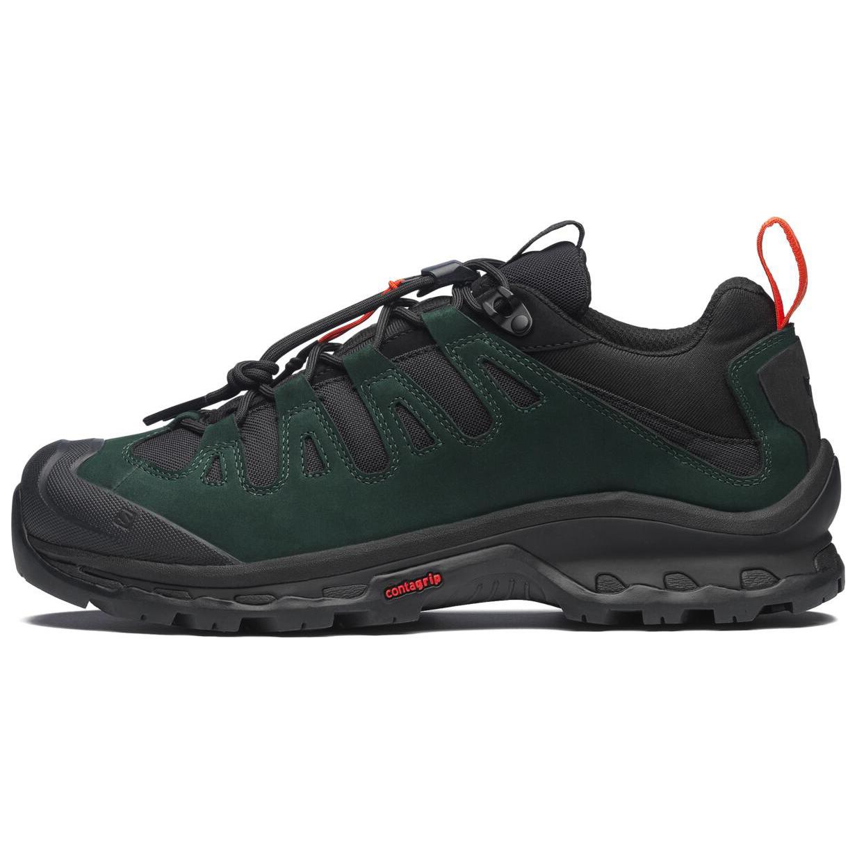 Salomon QUEST 2 GR10K Black Low-Top Running Shoes Comfortable & Durable 477715