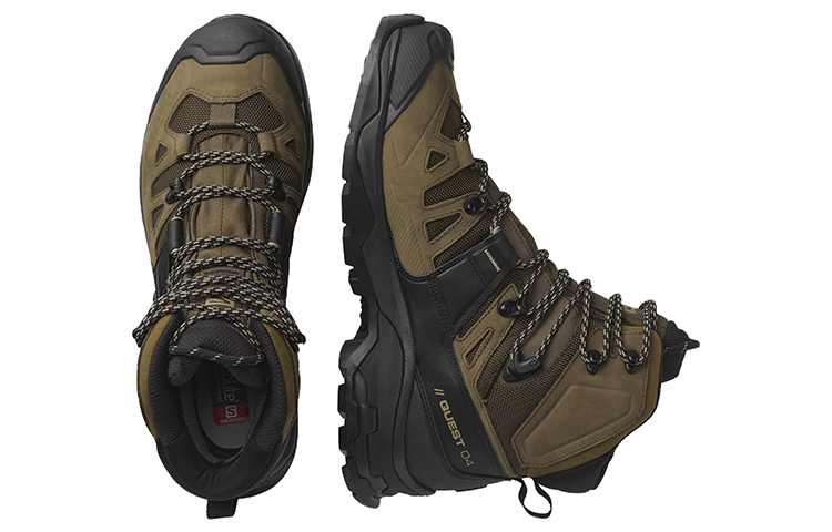 Lookbook Salomon Quest 4 Gore-Tex 'Black Brown' 416307