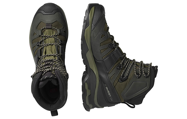 Shop Salomon Quest 4 Gore-Tex 'Olive Night Peat' 412925