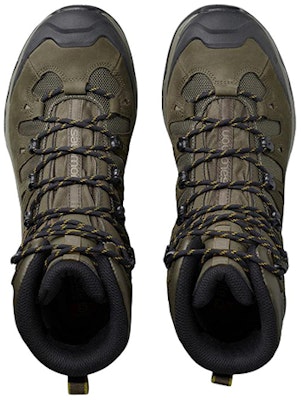 Salomon Quest 4D 3 Gore-Tex 'Negro Verde' Botas Impermeables. 409443 Lookbook Salomon Quest 4D 3 Gore-Tex 'Negro Verde' Botas Impermeables. 409443
