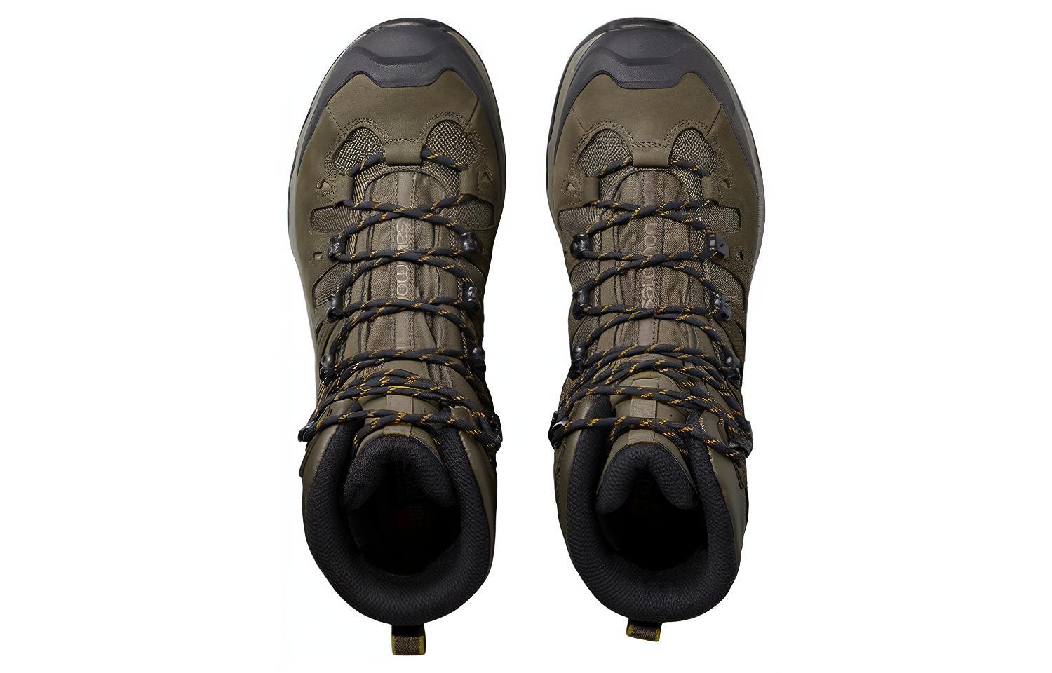 Shop Salomon Quest 4D 3 Gore-Tex 'Black Green' 409443