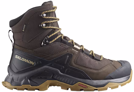 Lookbook SALOMON 萨洛蒙 QUEST ELEMENT 舒適 防滑耐磨 高幫 戶外功能鞋 男款 褐色