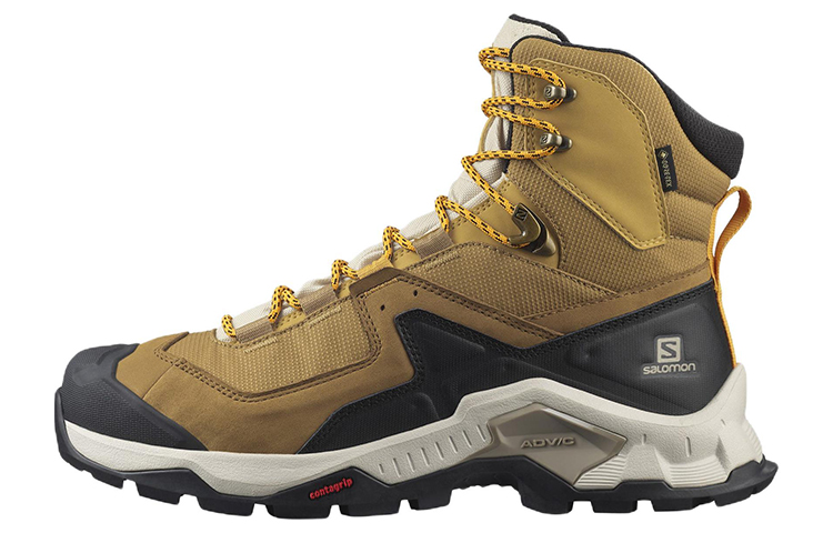 Buy Salomon Quest Element Gore-Tex 舒適耐磨戶外鞋 黑黃