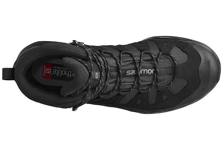 Shop Salomon Quest Prime Gtx 舒適耐磨戶外功能鞋 黑