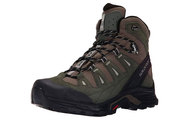 Order 薩洛蒙 Quest Prime Gtx 低幫耐磨戶外功能鞋 棕綠