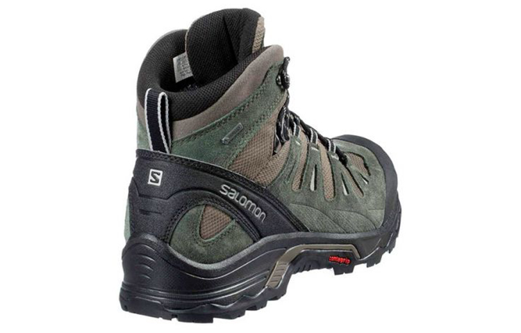 Shop 薩洛蒙 Quest Prime Gtx 低幫耐磨戶外功能鞋 棕綠