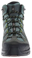 Shop Salomon Quest Prime Gtx 耐磨戶外功能鞋 綠黑