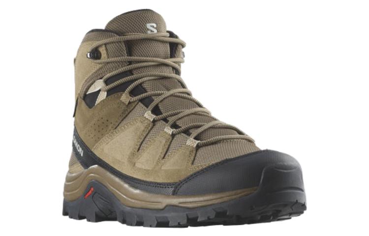 Lookbook Salomon Quest Rove GORE-TEX '绿黄'登山鞋 471814