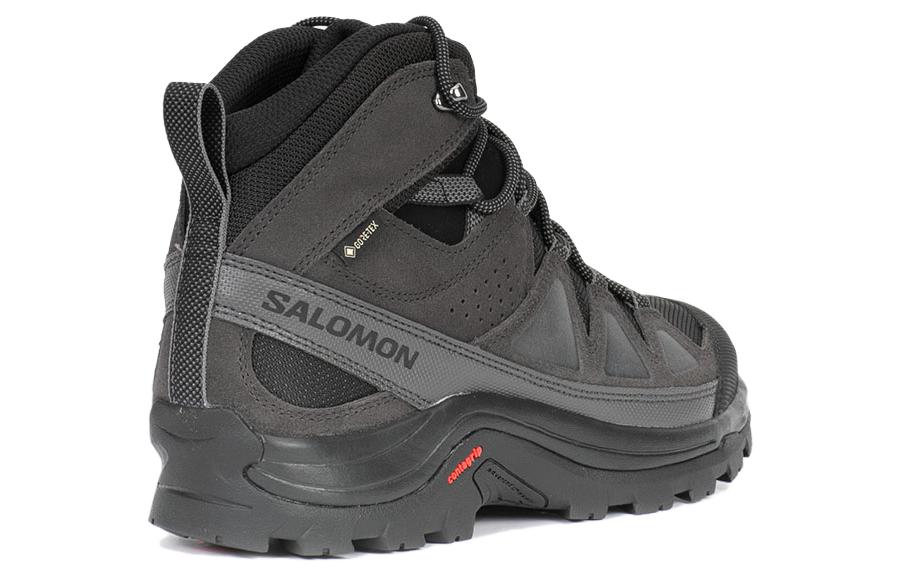 Shop 薩洛蒙 SALOMON XT-Quest 透氣防水 中幫 戶外功能鞋 男款 黑色