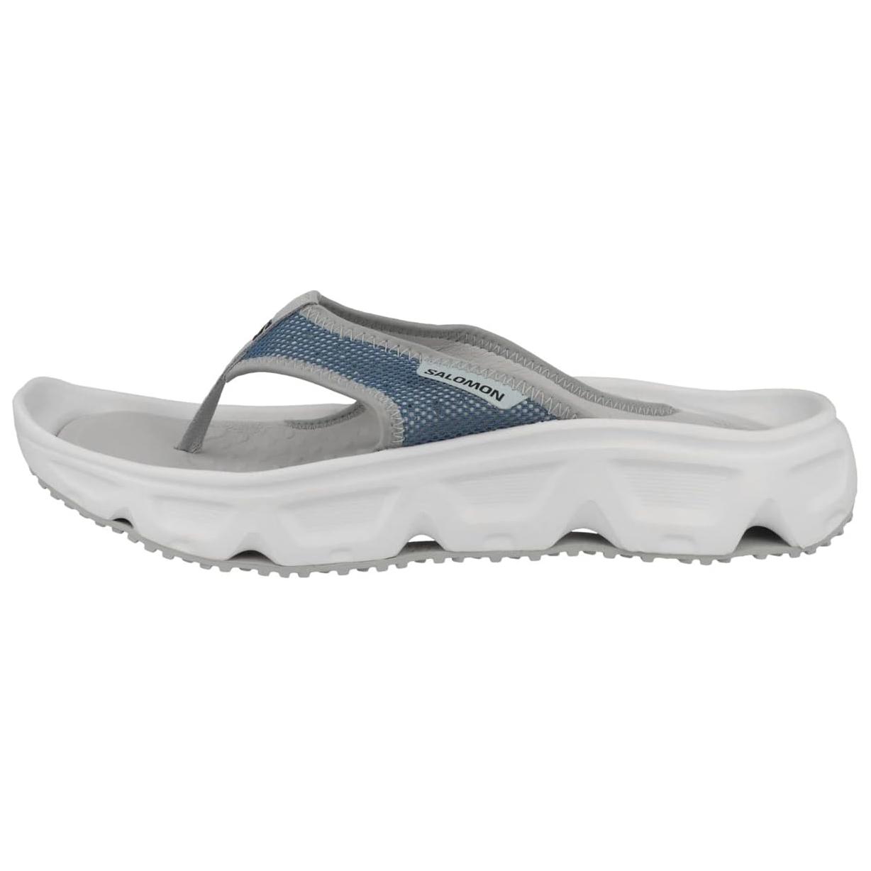Salomon Reelax Break 6.0 Slide Sandals Dark Gray Blue - Non-Slip & Durable. 471111 shoes