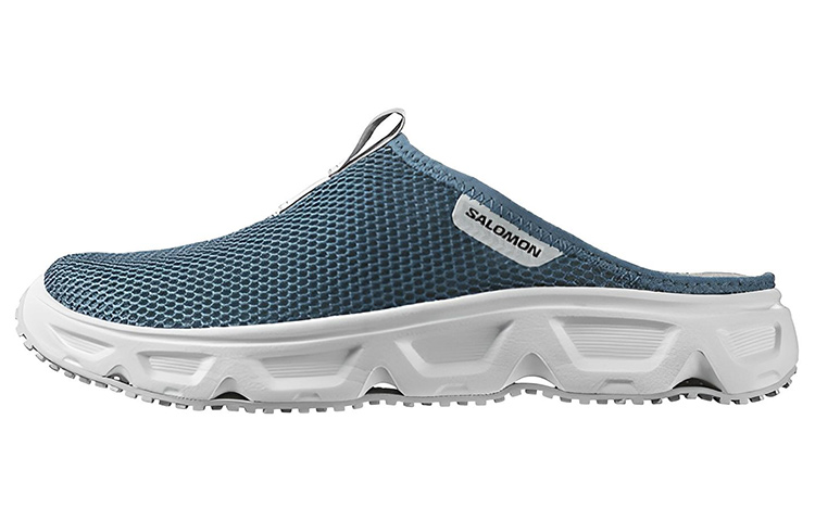 Buy Salomon Reelax Slide 6.0 'Blue Ashes' Sandal Santai Pria/Wanita Baldu Biru 471123