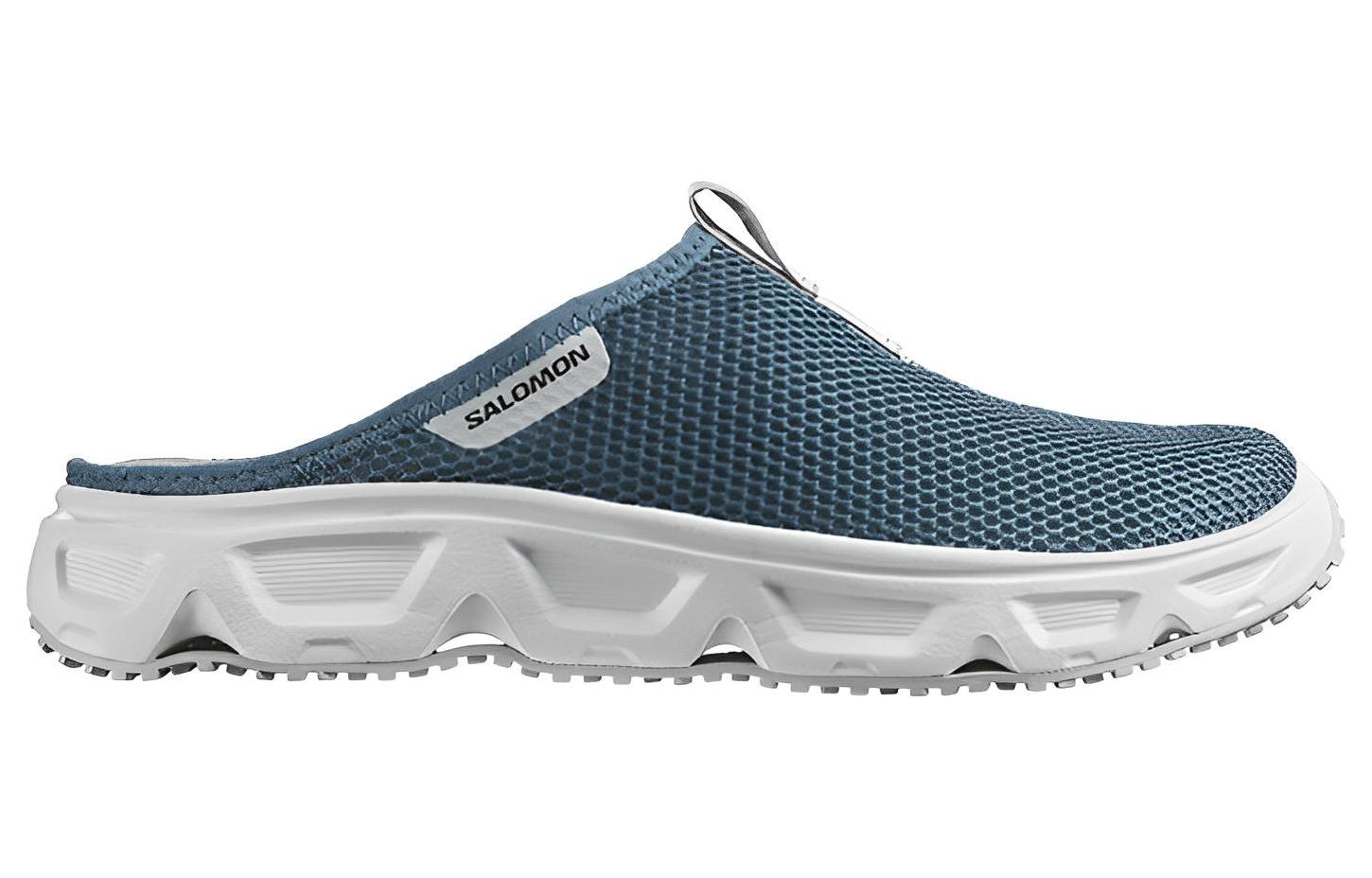 Order Salomon Reelax Slide 6.0 'Blue Ashes' Sandal Santai Pria/Wanita Baldu Biru 471123