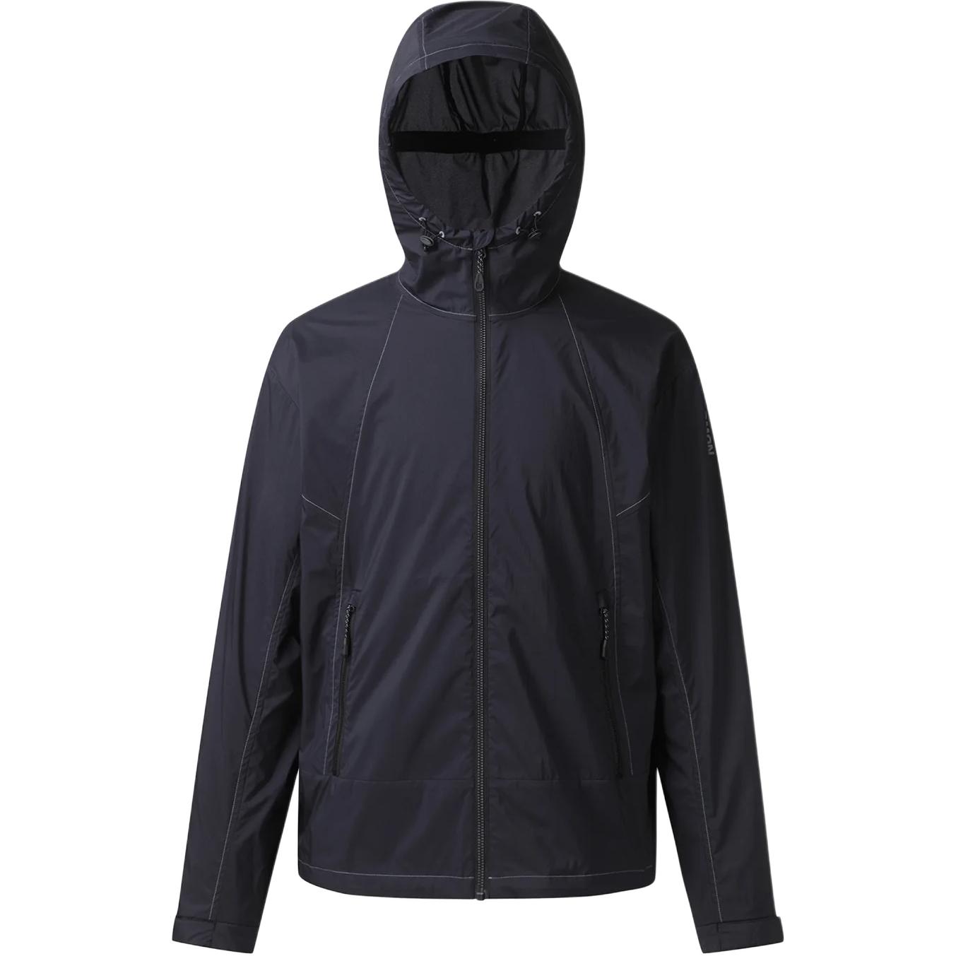 Salomon Ridge Waterproof Windproof Hooded Jacket Unisex - Black LC2400600