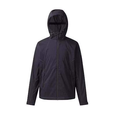 Salomon Ridge Waterproof Windproof Hooded Jacket Unisex - Black LC2400600