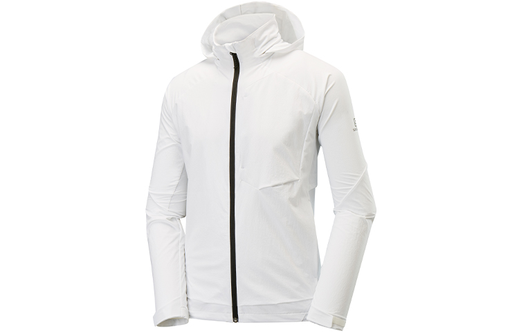 Salomon Rnsw Lightweight Windproof Running Jacket White C19354